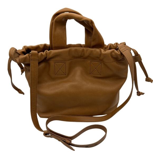 Madewell Piazza Crossbody Bag Purse Top Handles Leather Timber Beam NH025 - Picture 2 of 10